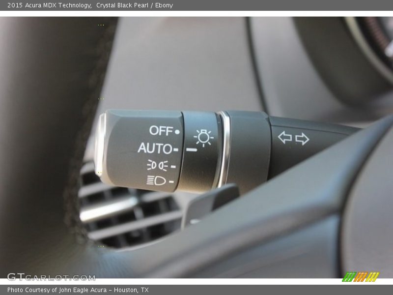 Crystal Black Pearl / Ebony 2015 Acura MDX Technology