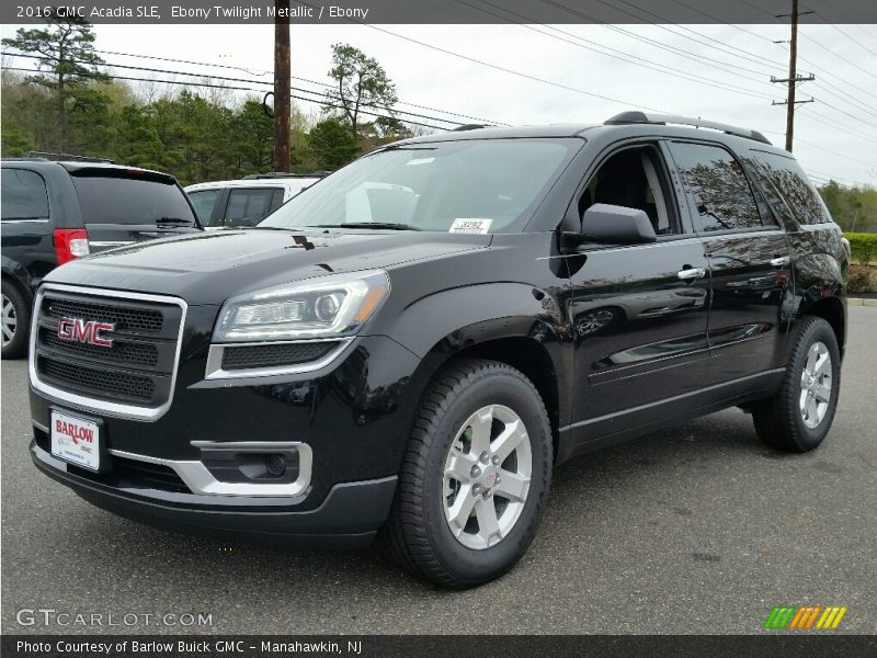 Ebony Twilight Metallic / Ebony 2016 GMC Acadia SLE