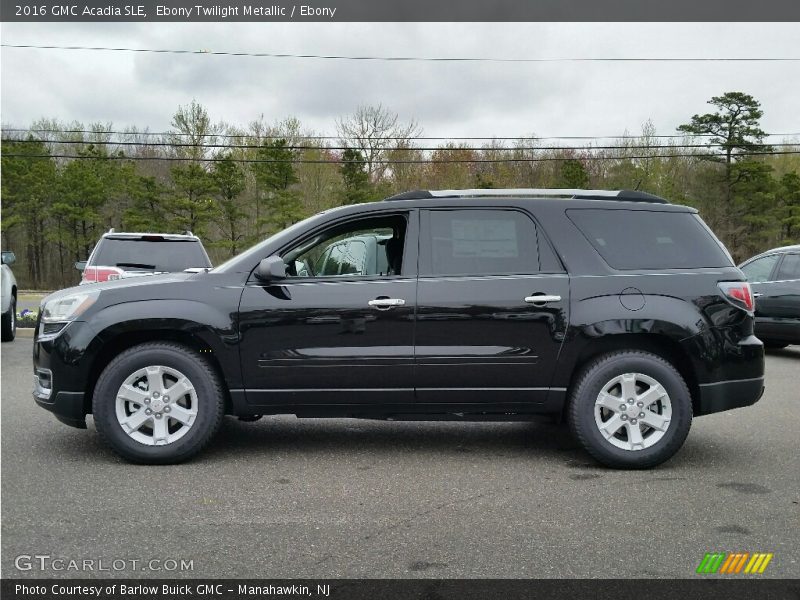 Ebony Twilight Metallic / Ebony 2016 GMC Acadia SLE