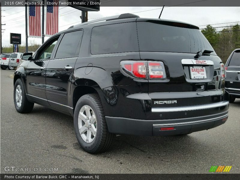 Ebony Twilight Metallic / Ebony 2016 GMC Acadia SLE