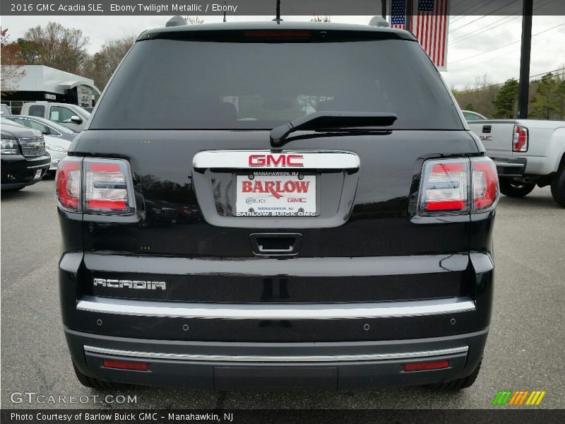 Ebony Twilight Metallic / Ebony 2016 GMC Acadia SLE