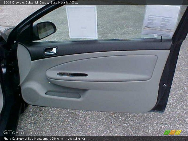 Slate Metallic / Gray 2008 Chevrolet Cobalt LT Coupe