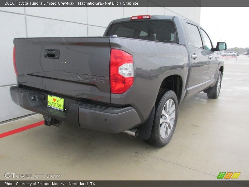 Magnetic Gray Metallic / Graphite 2016 Toyota Tundra Limited CrewMax