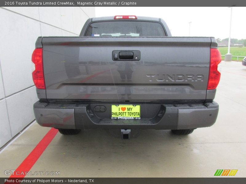 Magnetic Gray Metallic / Graphite 2016 Toyota Tundra Limited CrewMax