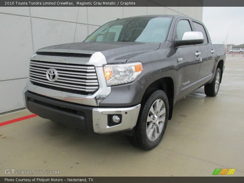 Magnetic Gray Metallic / Graphite 2016 Toyota Tundra Limited CrewMax