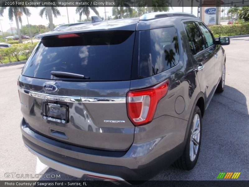 Magnetic Metallic / Ebony Black 2016 Ford Explorer Limited