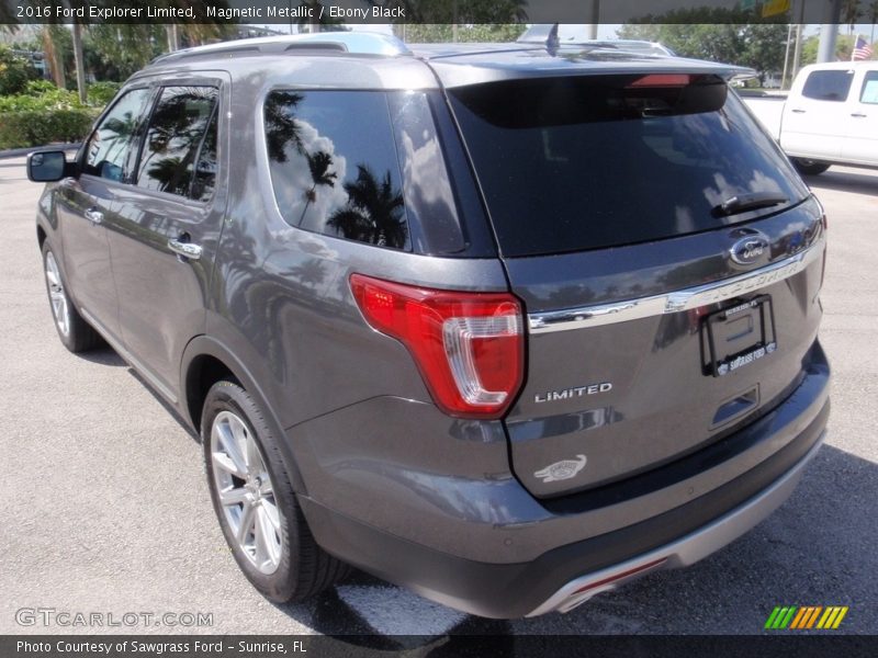 Magnetic Metallic / Ebony Black 2016 Ford Explorer Limited