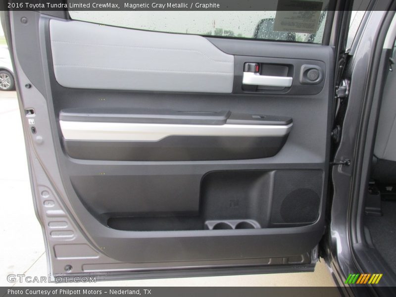 Magnetic Gray Metallic / Graphite 2016 Toyota Tundra Limited CrewMax
