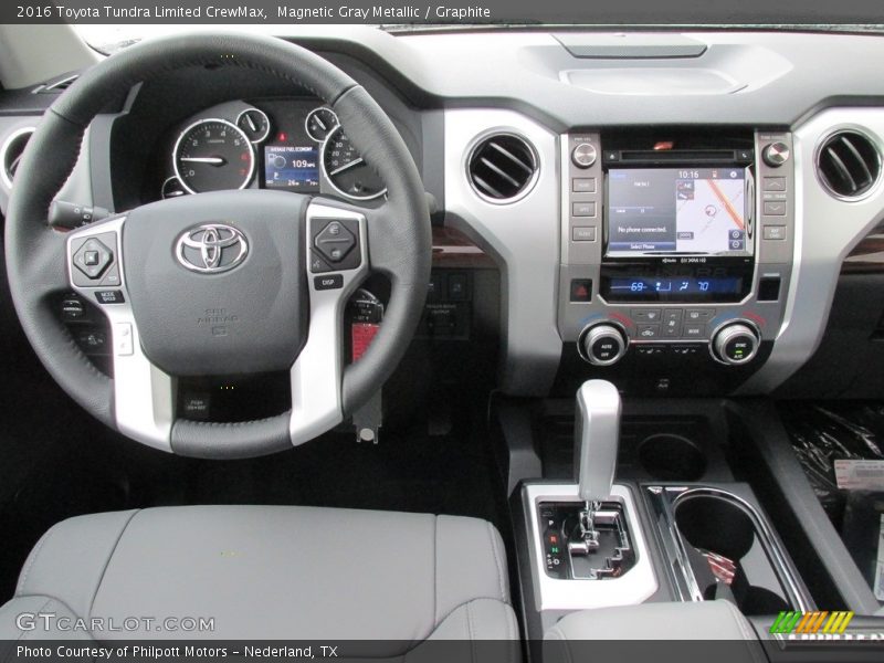 Magnetic Gray Metallic / Graphite 2016 Toyota Tundra Limited CrewMax
