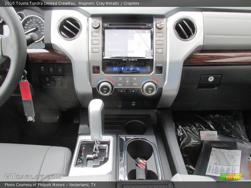 Magnetic Gray Metallic / Graphite 2016 Toyota Tundra Limited CrewMax
