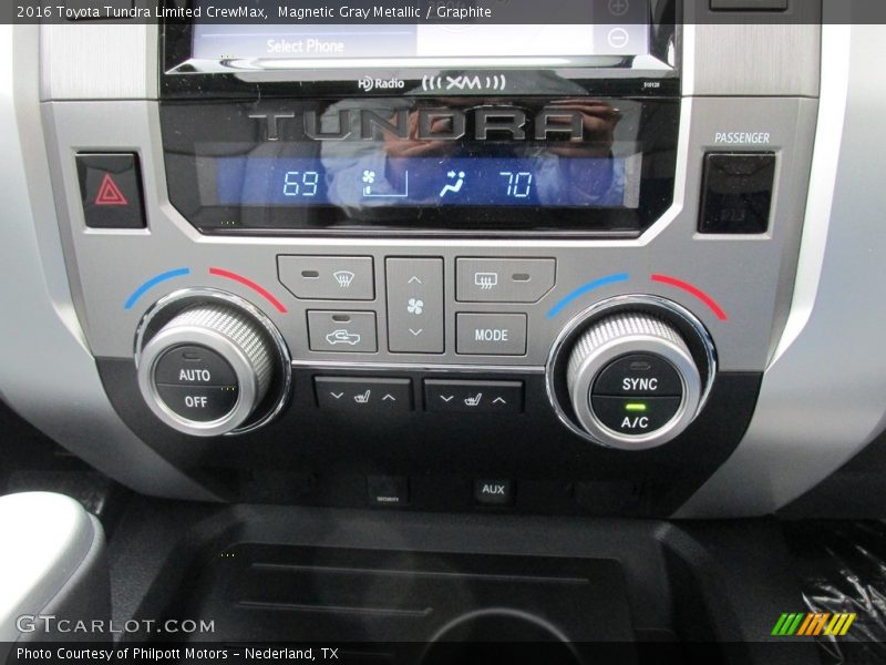 Controls of 2016 Tundra Limited CrewMax