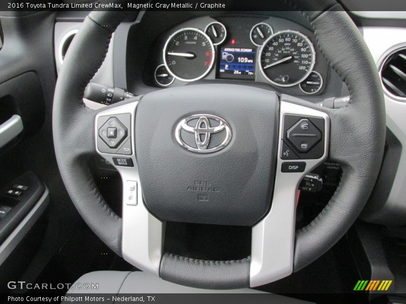  2016 Tundra Limited CrewMax Steering Wheel