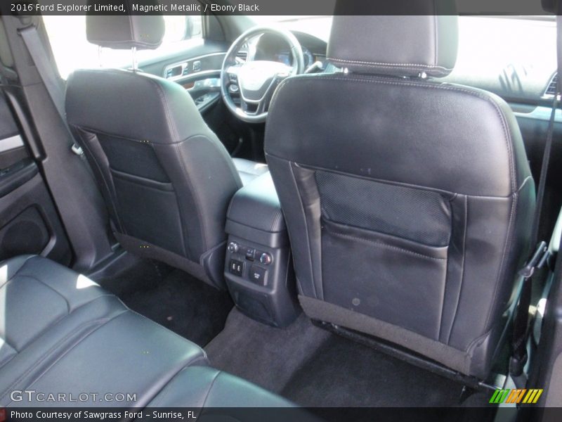Magnetic Metallic / Ebony Black 2016 Ford Explorer Limited