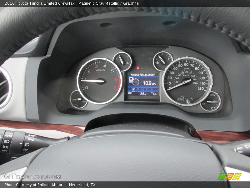  2016 Tundra Limited CrewMax Limited CrewMax Gauges