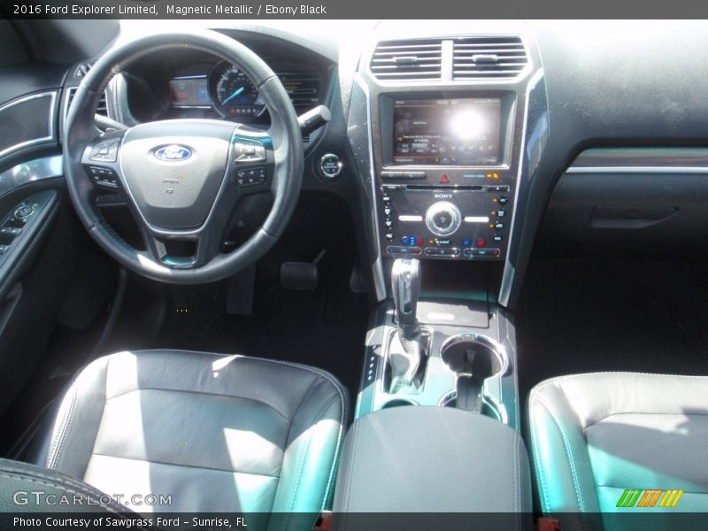 Magnetic Metallic / Ebony Black 2016 Ford Explorer Limited
