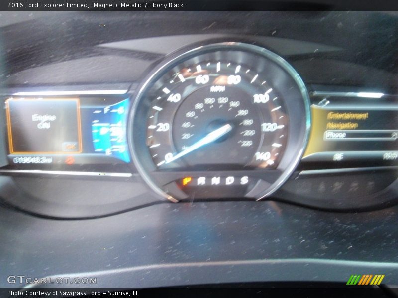 Magnetic Metallic / Ebony Black 2016 Ford Explorer Limited