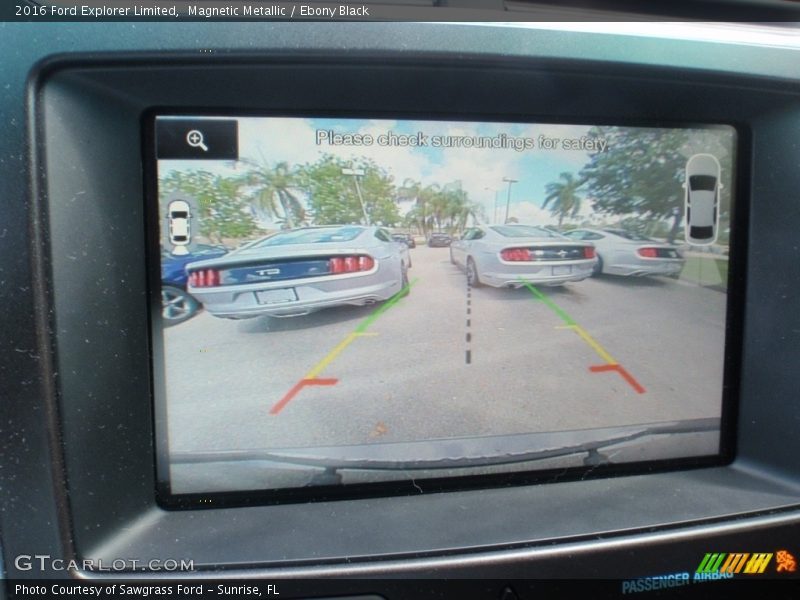 Magnetic Metallic / Ebony Black 2016 Ford Explorer Limited