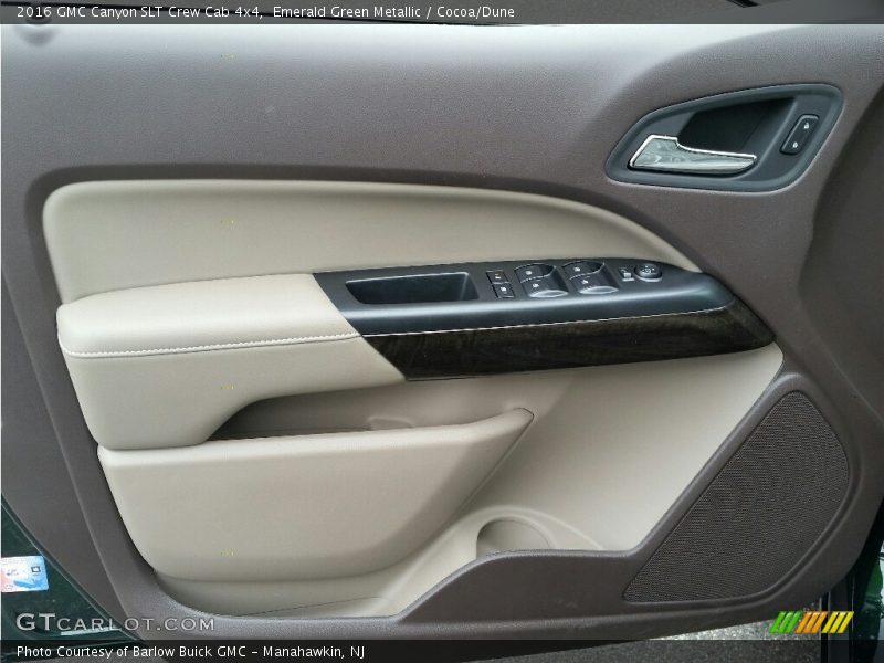 Door Panel of 2016 Canyon SLT Crew Cab 4x4