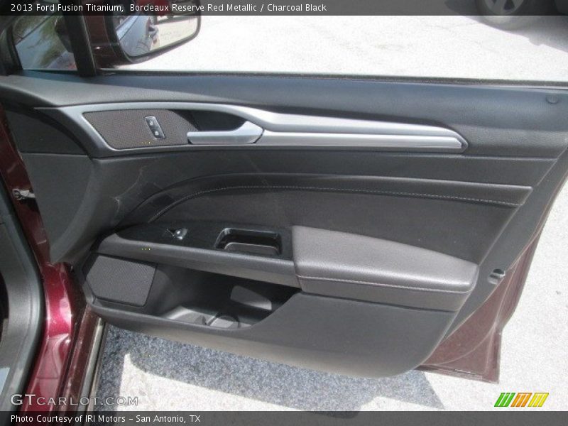 Bordeaux Reserve Red Metallic / Charcoal Black 2013 Ford Fusion Titanium
