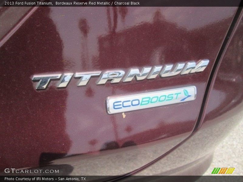 Bordeaux Reserve Red Metallic / Charcoal Black 2013 Ford Fusion Titanium