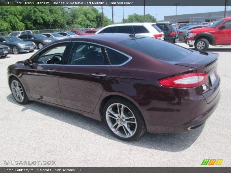 Bordeaux Reserve Red Metallic / Charcoal Black 2013 Ford Fusion Titanium