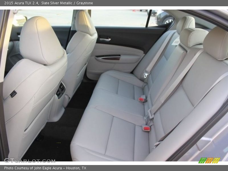 Slate Silver Metallic / Graystone 2015 Acura TLX 2.4