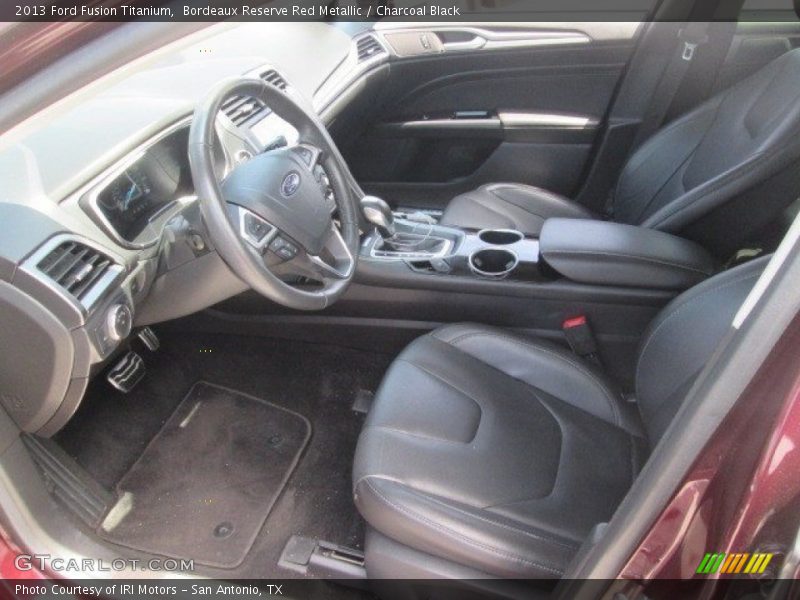 Bordeaux Reserve Red Metallic / Charcoal Black 2013 Ford Fusion Titanium