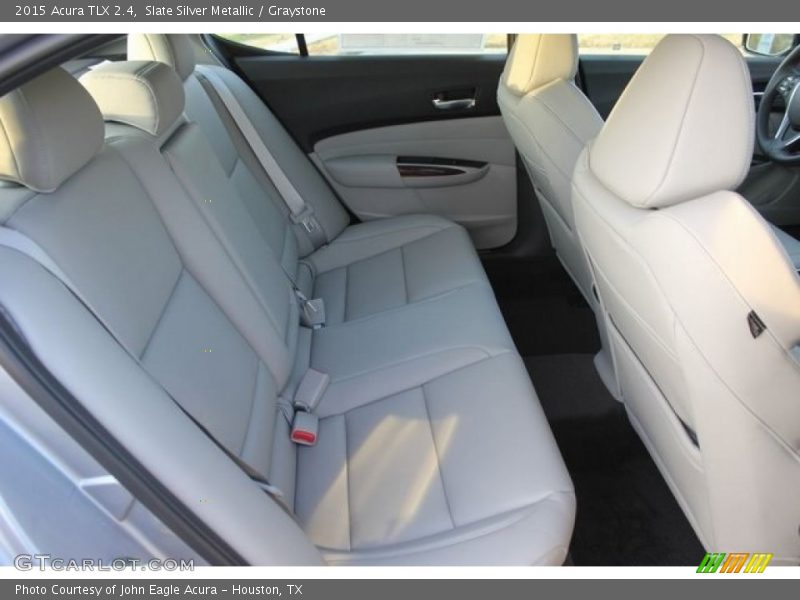 Slate Silver Metallic / Graystone 2015 Acura TLX 2.4