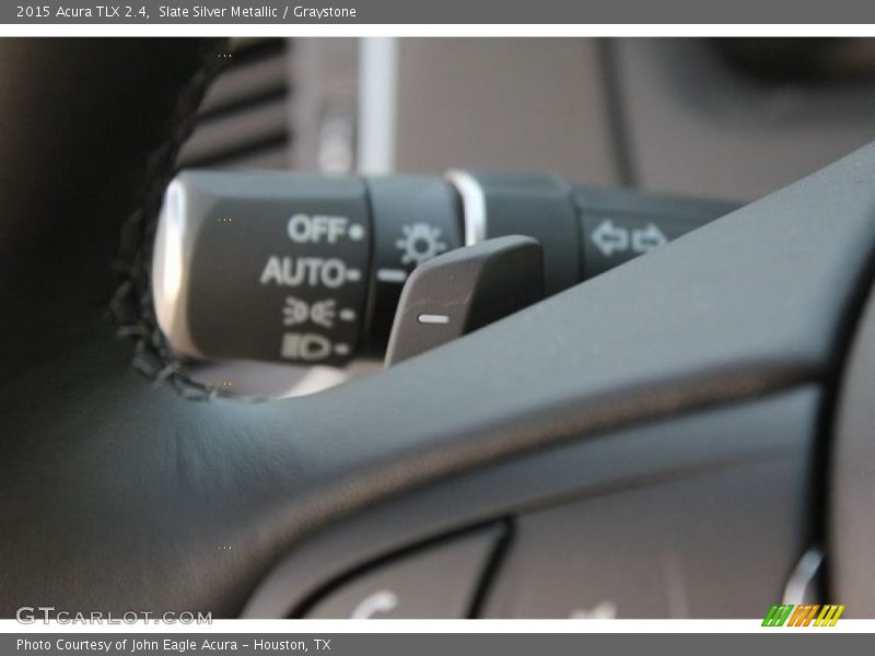 Slate Silver Metallic / Graystone 2015 Acura TLX 2.4