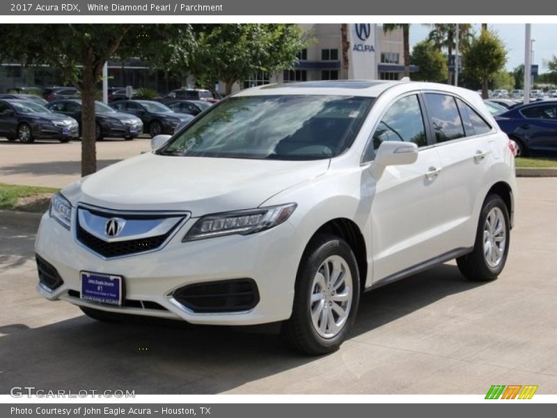 White Diamond Pearl / Parchment 2017 Acura RDX