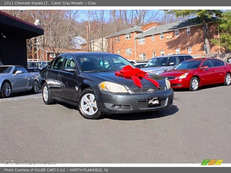 Cyber Gray Metallic / Gray 2011 Chevrolet Impala LT
