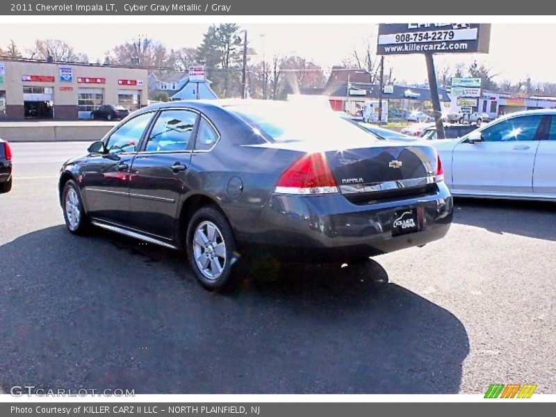 Cyber Gray Metallic / Gray 2011 Chevrolet Impala LT