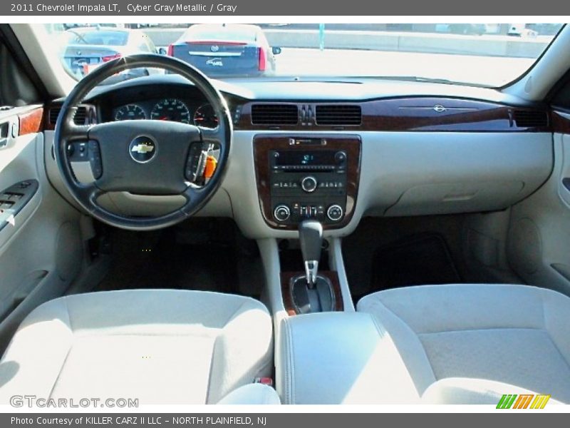 Cyber Gray Metallic / Gray 2011 Chevrolet Impala LT
