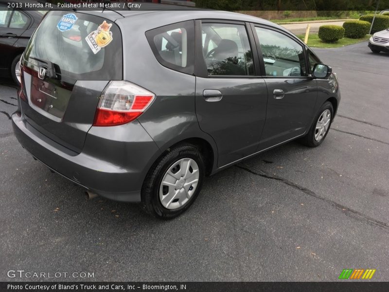 Polished Metal Metallic / Gray 2013 Honda Fit