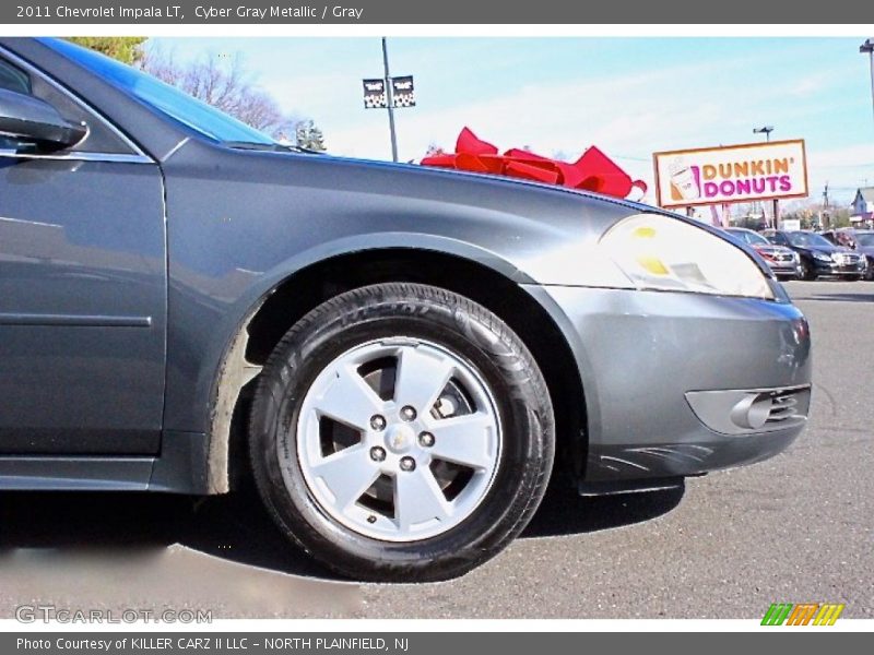 Cyber Gray Metallic / Gray 2011 Chevrolet Impala LT