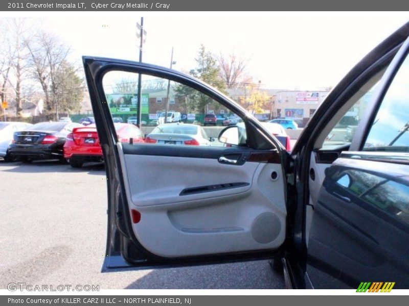 Cyber Gray Metallic / Gray 2011 Chevrolet Impala LT