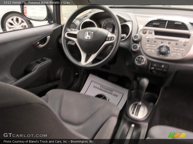 Polished Metal Metallic / Gray 2013 Honda Fit