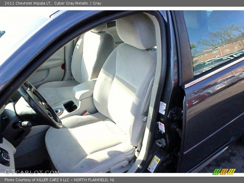 Cyber Gray Metallic / Gray 2011 Chevrolet Impala LT