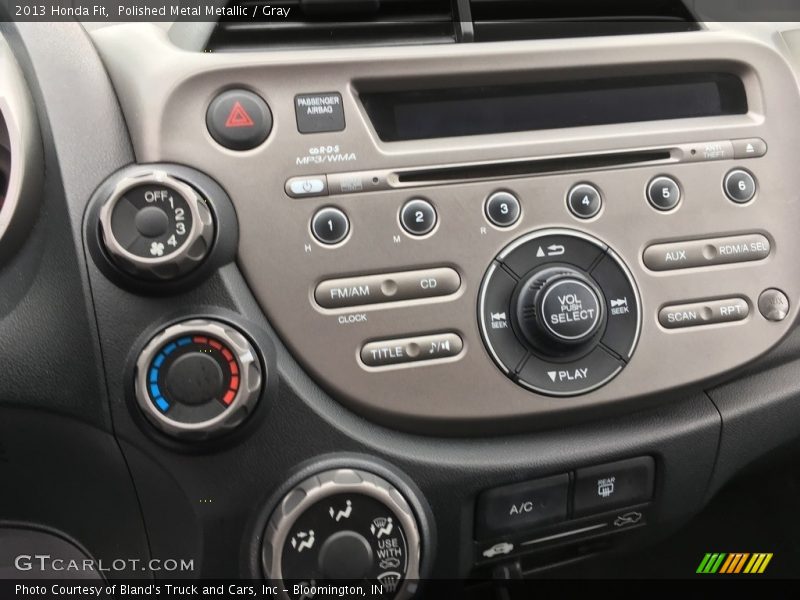 Polished Metal Metallic / Gray 2013 Honda Fit