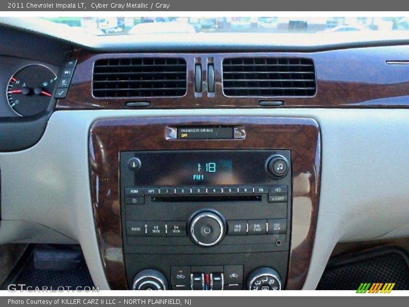 Cyber Gray Metallic / Gray 2011 Chevrolet Impala LT