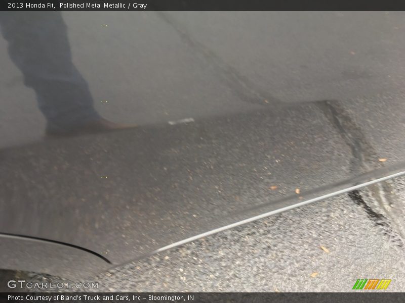 Polished Metal Metallic / Gray 2013 Honda Fit