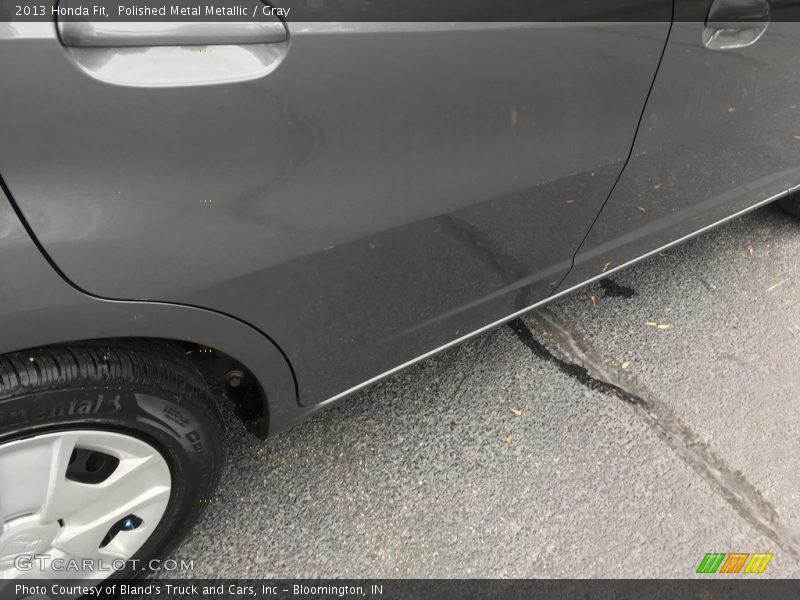 Polished Metal Metallic / Gray 2013 Honda Fit