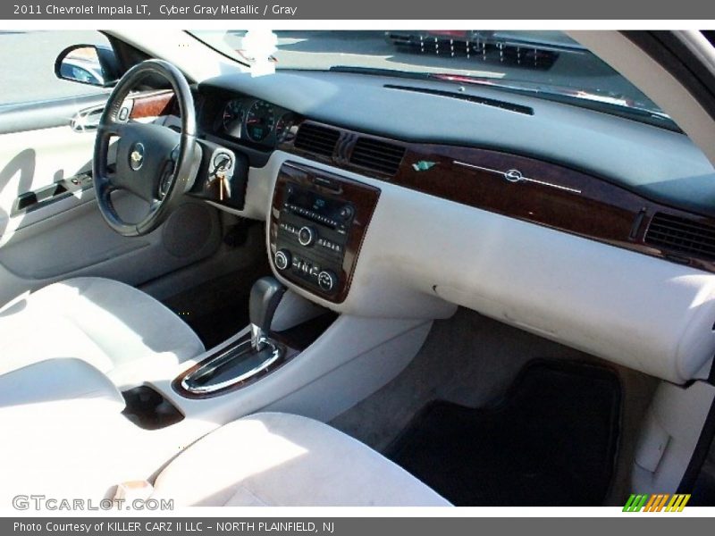 Cyber Gray Metallic / Gray 2011 Chevrolet Impala LT