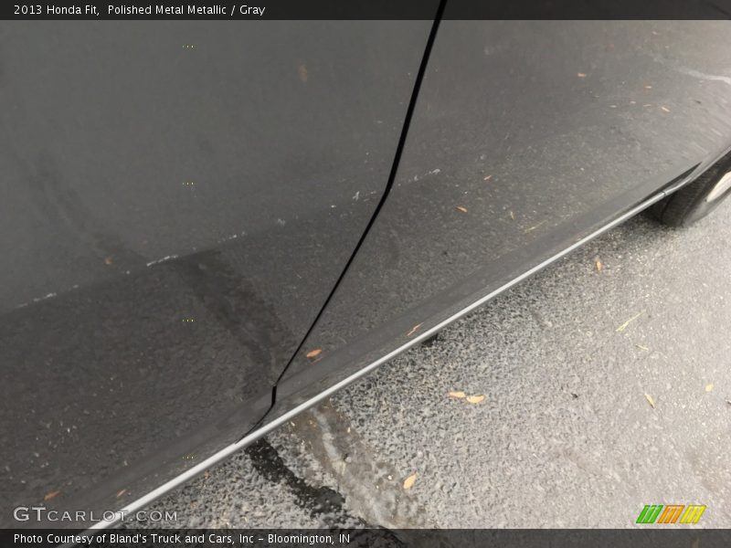 Polished Metal Metallic / Gray 2013 Honda Fit