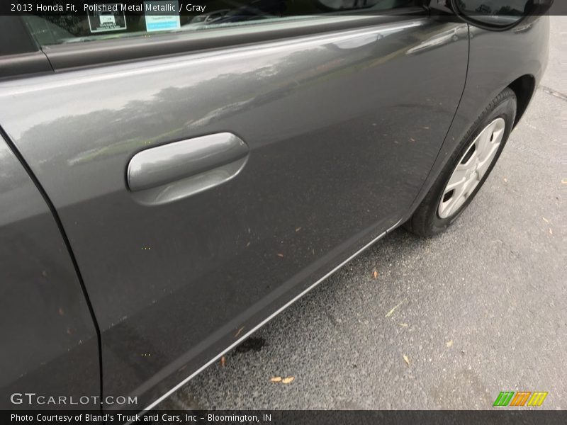 Polished Metal Metallic / Gray 2013 Honda Fit