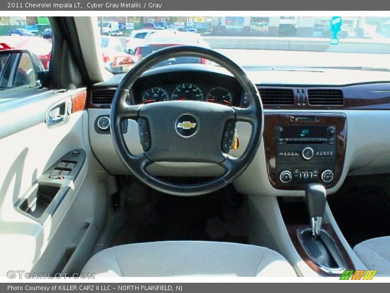 Cyber Gray Metallic / Gray 2011 Chevrolet Impala LT