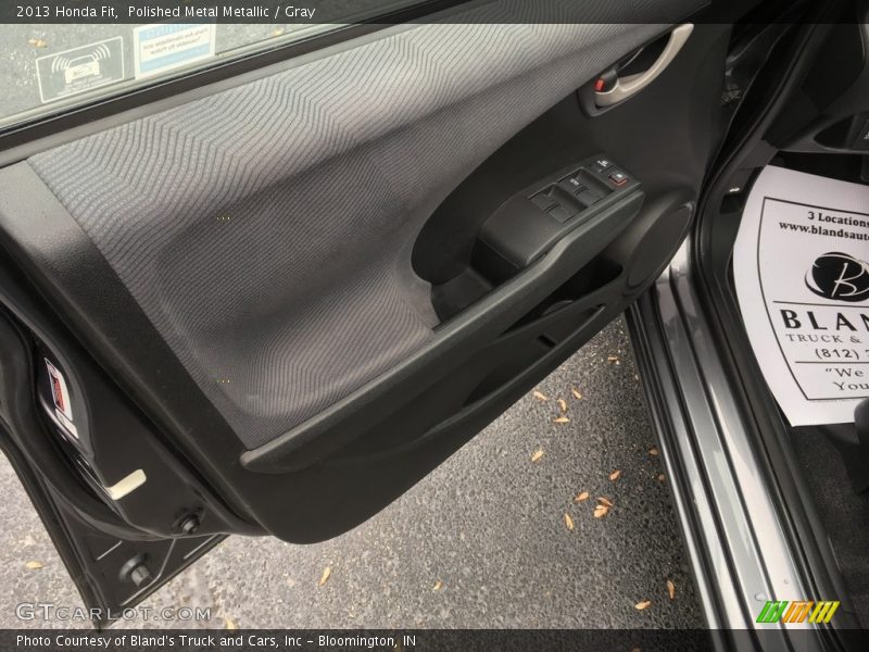 Polished Metal Metallic / Gray 2013 Honda Fit