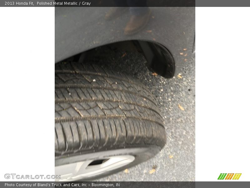 Polished Metal Metallic / Gray 2013 Honda Fit