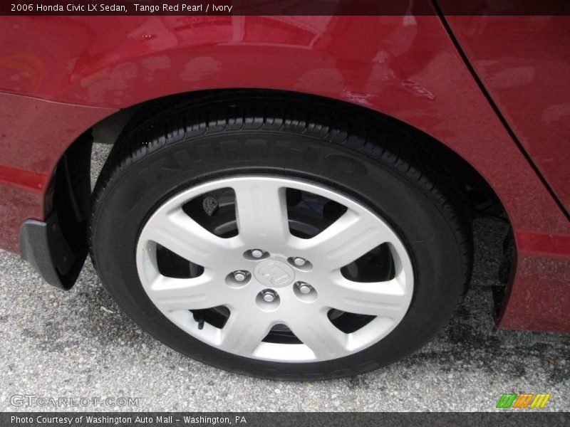 Tango Red Pearl / Ivory 2006 Honda Civic LX Sedan