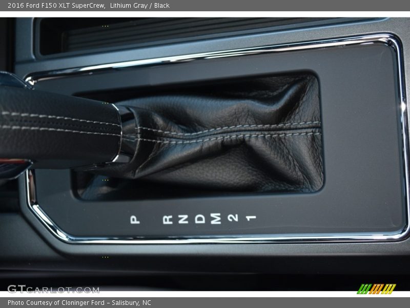 Lithium Gray / Black 2016 Ford F150 XLT SuperCrew